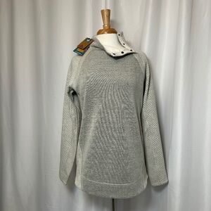 NWT PRANA BRANDIE PULLOVER WOOL BLEND SWEATER - SIZE LARGE